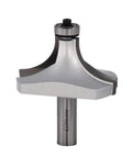 Roundover And Beading Router Bit With Half Inch Shank Carbide Tip Heavy Duty Two And Five Eighths Inch Cutting Diameter