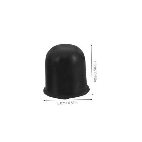 Shock Absorbing Roller Skate Bushings Set For Quad And Inline Skates black bushing 1.5cm by 1.3cm size shown