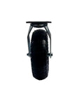 Tough As Nails Heavy Duty 10 Inch Inflatable Rubber Caster With Stem Mount and Rust Resistant Bolts, front view showing tire and stem.