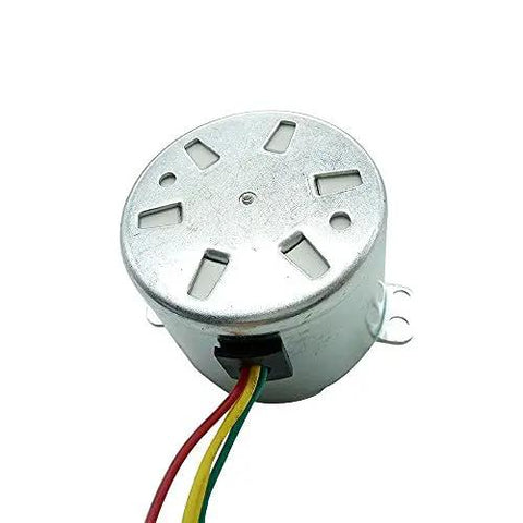 110V 1RPM Synchronous Gear Motor With CW CCW Modes, Low Noise Slow Speed Reducer For Barbecue Equipment And DIY Projects, Compact 50x38mm
