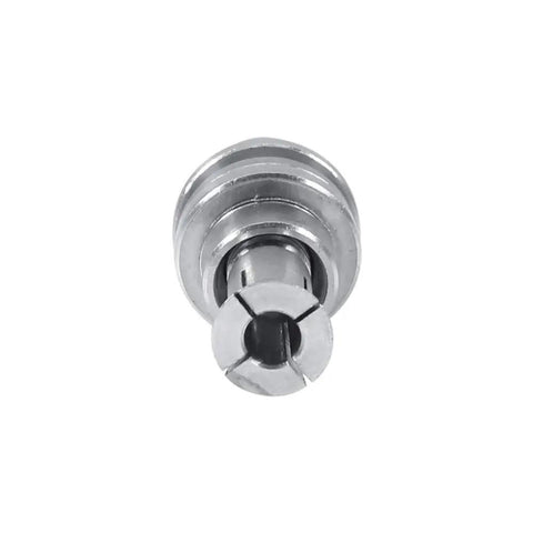 Front view of aluminum bullet adapter 4 Pack Aluminum Bullet Propeller Adapters For RC Airplane Adapts 3.17mm Motor Shafts To 5mm Propeller Shafts M5 Bullet Spinner For DIY Brushless RC Planes.