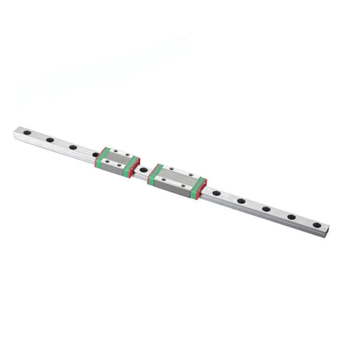 Ready To Roll Linear Rail Kit For DIY CNC And 3D Printer 100 To 1000 Mm Guide Rail With Two Blocks Hardened Steel For Max Rigidity