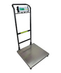 Heavy Duty Digital Bench Scale Featuring Multi Unit Conversion And Quick Zero Tracking Setup Crafted For Bustling Warehouse Floors That Handles Massive Freight Stacks Like A Total Boss On Deck with stainless steel platform.