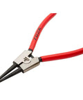Close-up of Heavy Duty Snap Ring Plier Set Four Piece Stainless Steel Includes 45 Degree Internal And External Pliers And Straight Internal And External Pliers