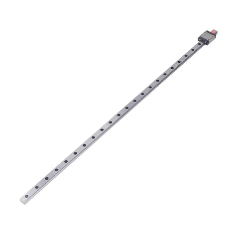 Automatic Centering Linear Guide Rail for Ceiling System 600 Mm CNC Miniature Guide Rail With Bearing Steel on white background