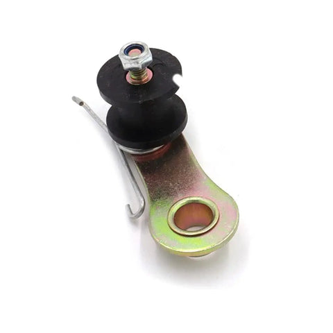 Heavy Duty Roller Tensioner Kit For Motorcycles With Durable Steel Rollers And Spring Adjuster To Keep Your Chain Tight Prevent Slippage And Extend Sprocket Life Perfect Upgrade Part. Steel motorcycle chain tensioner with spring adjuster and roller