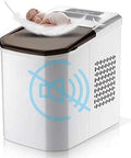 Compact Automatic Countertop Ice Maker with silent operation, energy-efficient shell, and friendly design for smooth integration.