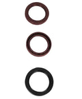 Premium Timing Belt Kit For Honda Accord With 3.5L Or 3.7L V6 Engines To Keep Your Ride Sweet And Reliable Plus You Gonna Love The Performance After Install So Fix Your Car Today Before Anything Breaks Down For Real., timing belt kit seals shown on white background