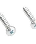 Four screws for 21-Inch SMC Structured Media Enclosure Only, Model 47605-21E cabinet, close-up view