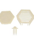 Plastic Queen Cage Needle Type Beekeeping Tool 10 Pack Reusable Bee Cage For Queen Transport During Hive Inspections Durable Beekeeper Gear