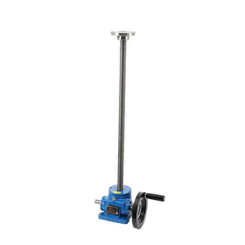 Versatile Ball Screw Lift With Hand Crank And Electric Drive, Worm Gear Lift System WL1T 200kg Capacity shown vertically