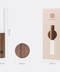 Smart LED Battery Powered Wall Sconce With Motion Sensor And Stick On Night Light Magnetic Rechargeable Lights For Living Room Bedroom Hallway Wardrobe And Bathroom No Fuss Easy Install Automatic And Constant Lighting Modes, showing dimensions and packaging.