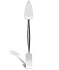 One Inch Trowel And Square Masonry Tool Forged Steel Built Tough For Concrete Plaster Stucco Glazing Patch Work And Archaeology A Versatile Multi Purpose Spatula For DIY Pros On The Job, featuring a sleek silver design on a white background.