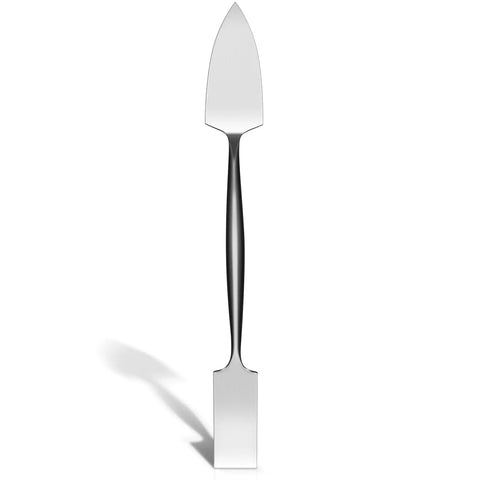 One Inch Trowel And Square Masonry Tool Forged Steel Built Tough For Concrete Plaster Stucco Glazing Patch Work And Archaeology A Versatile Multi Purpose Spatula For DIY Pros On The Job, featuring a sleek silver design on a white background.