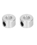 Heavy Duty 20 Pack 6mm Carbon Steel Shaft Collars Setscrew Design Crafted Tough Enough For Robotics And Machinery Zinc Plated Finish Prevents Rust From Eating Metal While Giving Axial Radial Stability On Your Drive Shafts, two collars