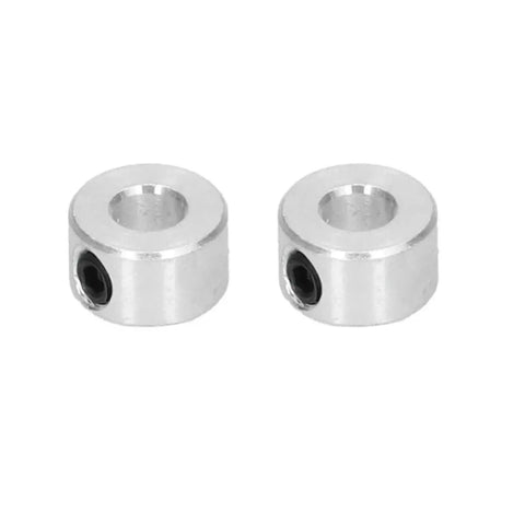Heavy Duty 20 Pack 6mm Carbon Steel Shaft Collars Setscrew Design Crafted Tough Enough For Robotics And Machinery Zinc Plated Finish Prevents Rust From Eating Metal While Giving Axial Radial Stability On Your Drive Shafts, two collars