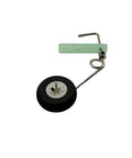 Tail Wheel Bracket DIY Assembly Kit for RC Planes and Helicopters, Lightweight 25mm Foam Wheel, 2mm Wire Diameter