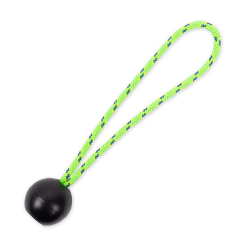 Neon Green Arborist Throw Ball Set with Sterling Nylon Cord for Easy Remote Retrieval of Friction Savers and Rigging Lines.