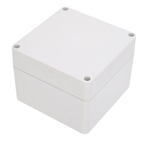 IP65 Waterproof ABS Electrical Enclosure Box 120x120x90mm Rustproof Junction Box With Concealed Mounting Holes