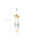 Paint Your Own Wood Wind Chimes Craft Kit With Twelve Unfinished Wind Chimes Featuring Circle Heart And Star Designs For Kids