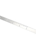 Premium Quality Straight Shooter Rip Fence Replacement 381091-00 No Sweat Table Saw Guide Rail showing a heavy-duty aluminum ruler.