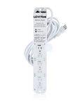Beefy Heavy Duty Medical Grade Surge Protector Power Strip With Six Outlets, 15 Amp, 125 Volt, 15 Foot Cord, Hospital Grade