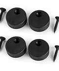 Sliding Barn Door Hardware Black Anti Jump Disk Block Kit 0.9 Inch Roller Diameter Includes 2 Anti Jump Disk Blocks And Screws
