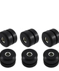 Top Shelf Heavy Duty Vibration Mount Isolator A03K Compatible With TK SB 100 110 190 Drop Right In Replacement For 91 7709 917709 6 Piece No Vibe Upgrade Kit black rubber mounts for generator use.