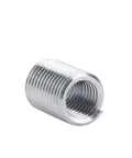 M4 Stainless Steel Thread Insert showing coiled design for damaged hole repair, part of 100 pack for aluminum or magnesium use.