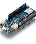 MKR Zero Board With SAMD21 Cortex M0 Plus 32 Bit ARM MCU Built In SD Card Slot for music playback, angled view of microcontroller module