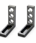 Beefy Five Eighth Inch 16mm Clamping Square For Welding Fixture Tables Two Pack Rock Solid Alloy Steel 90 Degree Positioning Block