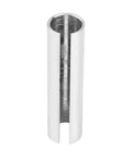Heavy Duty Steel Shaft Adapter Sleeve Adapts 5/8 To 3/4 Inch Crank Bore With 3/16 Keystock For Gas Engine Pulleys close-up view showing steel sleeve's interior.