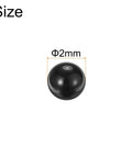 Ceramic bearing balls, 2mm diameter, Si3N4 silicon nitride, 50-piece set
