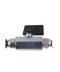 Air Compressor Valve Switch And Release Valve Kit With Copper Ball Valve Manual Pneumatic Quick Connector 10 By 8 Size