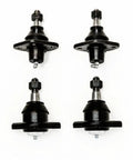 Front Upper Lower Steering Tie Rod Replacement Kit For Lincoln Continental 7.0L 1961 1965, includes black rubber boots and fittings.