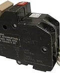 GFCI Circuit Breaker With Tan Handle 40 Amp Two Pole Plug In Type CH Three Quarter Inch Ground Fault Breaker Industrial Grade Replacement Part