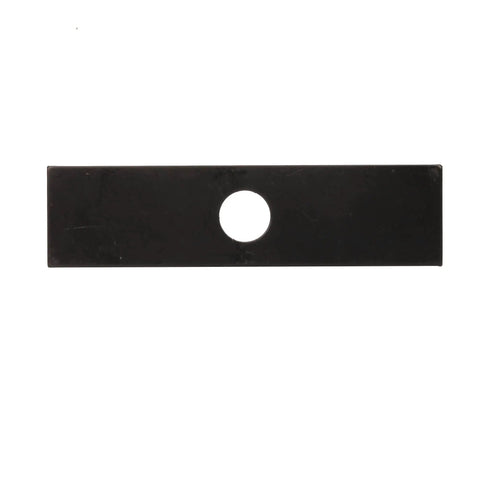 Beefy Eco Edger Blade Replacement 8x2 Hole Diameter 1 Inch Universal Fit steel edger blade, front view