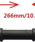 266mm pedal crank shaft from 44T Wide Crank Assembly Kit for Gas Motorized Bicycle, part of 3 piece set for 26 inch frames