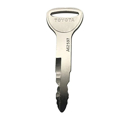 10 Pack Forklift Ignition Keys For Toyota Forklifts 57591-23330-71 A62597 Heavy Equipment Key Set silver key A62597