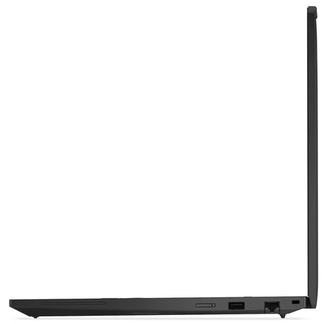 Side view of ThinkPad P16s Gen 4 Mobile Workstation With 4K Dolby Vision OLED Touchscreen And 100 Percent DCI-P3, 32GB DDR5 RAM.