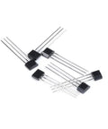 Top Grade MT8891A Linear Hall Effect Sensor Chips TO92 Package For Dead Nuts Accurate Magnetic Position Tracking And Smooth Switching Action In Custom Electronics Builds Pack Of Ten Pieces showing multiple sensors with metallic leads.