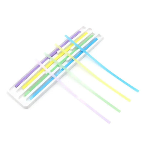 Pro Grade Dental Resin Polishing Sanding Strips 60 Piece Box Purple Green Yellow Blue Sets For Top Shelf Slick Restorations 4MmX150Mm Heavy Duty Alumina Tape