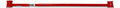 Adjustable Rear Panhard Track Bar With Polyurethane Bushings For 2002 2009 GM Trailblazer Envoy SSR Bravada Lifted Or Lowered Ride Height Easy Bolt In Installation Red, red steel bar with polyurethane bushings