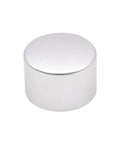 38 Mm Cnc Aluminum Volume Knob Feels Smooth As Butter To Turn For Hifi Amp Dac And Turntables in silver finish.