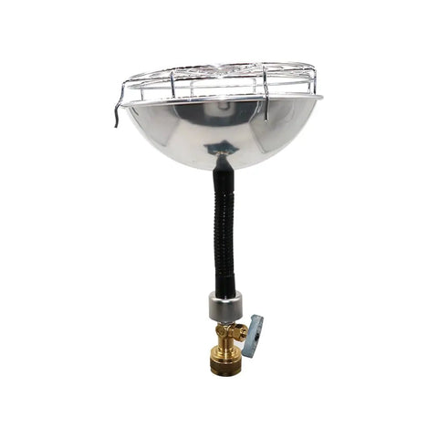Portable Propane Heater With Upgrade Catalytic Infrared Burner And Free Bending Snake Hose For Outdoor And Indoor Tent Camping Patio Use 6200 BTU Heats Up To 200 Sq Ft One Pound Tank Holder Garage Fishing