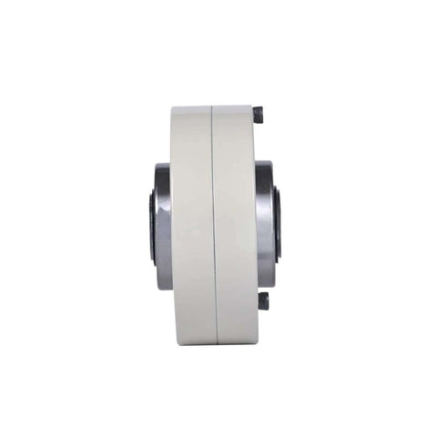 Side view of Hollow Shaft Magnetic Particle Brake 24V 26.4W 25Nm Torque built for heavy gear and beefy rigs in industrial settings.