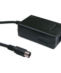 Heavy Duty Industrial Tabletop Power Supply 29W 5V 15V Negative 15V Triple Output Module with a black casing and a connecting cable.