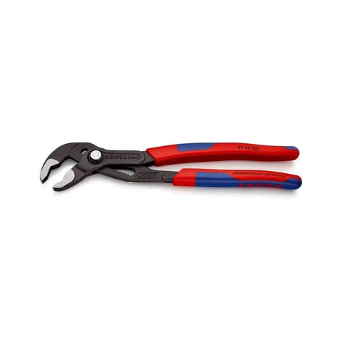 Cobra Water Pump Pliers 10 Inch With Self Locking Grip Quick Touch Button Adjustment Pro Grade Heavy Duty Plumbing
