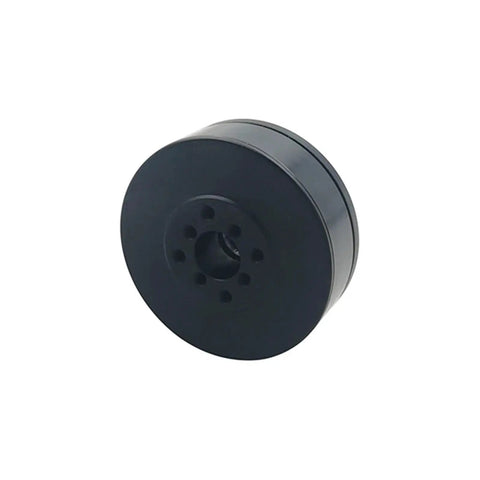 PM3505 Brushless DC Gimbal Motor With AS5048A Encoder Heavy Duty Robot Joint Servo Assembly For Industrial Robotic Arm Black round pulley profile.