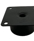 Mounting plate for Four Pack Beefy Stainless Steel Furniture Legs With Mounting Plates And Screws For Sofas Cabinets Shelves Bookcases